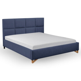 Čalúnená posteľ Avesta 160x200, modrá, bez matraca