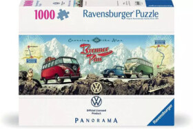 Ravensburger Cez Alpy s VW - Panorama