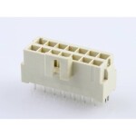 Molex vstavaná zásuvková lišta (štandardná) Počet pólov 14 Raster (rozteč): 3.50 mm 1722992214 1 ks; 1722992214