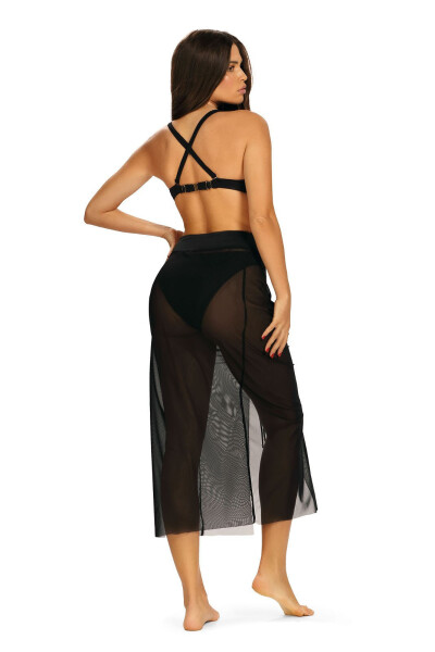 Dámska plážová sukňa Dancing 9 DAN09-19 Black - Self 44