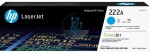HP HP 222A - Cyan - original - LaserJet - Tonerpatrone (W2221A) - fur Color LaserJet Pro MFP 3302fdn
