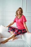 3345 DÁMSKE PYŽAMO CLAIRE S-XL fuchsie S