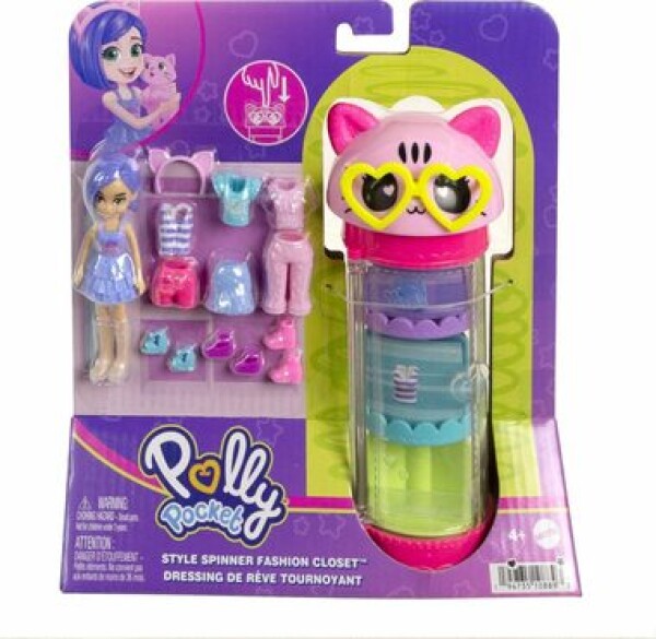 Mattel HKW07 Polly Pocket Kolotoč štýlov