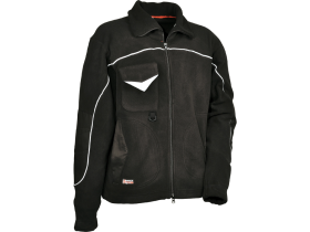 Bunda Fleece Cofra RIDER Farba: Čierna, Veľkosť: S (V026_0_05_S)