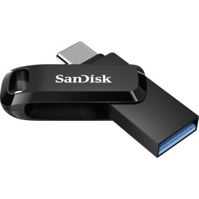 SanDisk Ultra Dual Drive Go USB pamäť pre smartphone a tablet čierna 64 GB USB 3.2 (Gen 1x1), USB-C®; SDDDC3-064G-G46