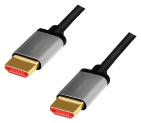 LogiLink HDMI 2.1 čierna / Kábel / HDMI - HDMI / 8K/60Hz / 48 Gb/s / 1 m (CHA0104)