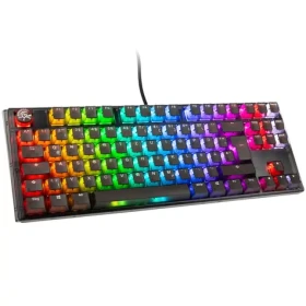 Ducky One 3 Aura TKL Cherry MX-Brown čierna / herná klávesnica / podsvietená / mechanická / drôtová USB-C / DE (DKON2187ST-BDEPDABAAAC1)
