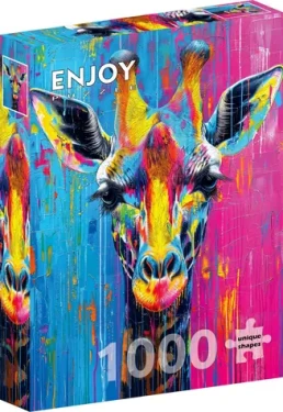ENJOY Puzzle Maľovaná žirafa