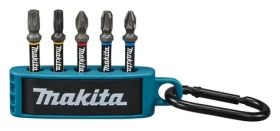 Makita E-13568 Sada bitov 1/4 torzných 5ks s karabínou (0088381591584)