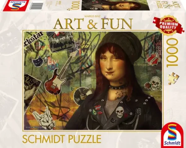 Schmidt Puzzle Art Fun: Mona Lisa 2024