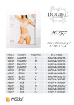 Nohavičky DC Girl 26257 Classic A2, balenie S–XL Černá S