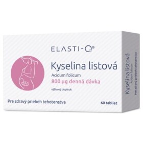 ELASTI-Q Kyselina listová 800 60 tabliet