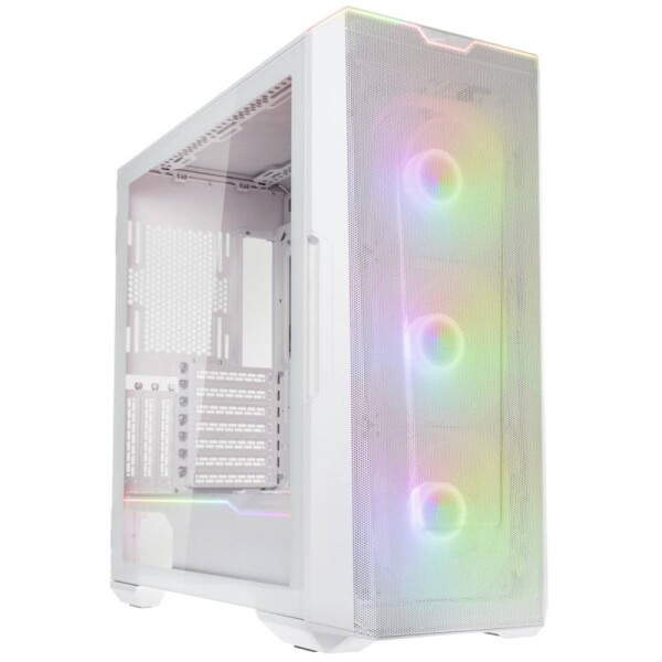 PHANTEKS Eclipse G500A D-RGB biela / E-ATX / 1x USB-C 3.2 / 2x USB-A 3.2 / bez zdroja / priehľadná bočnica (PH-EC500GA_DMW01A)