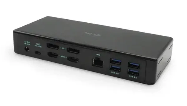 I-TEC USB-C Quattro Display Docking Station / Dokovacia stanica / 4X monitor / 2x DP / 2x HDMI / 85W PD / RJ-45 (C31QUATTRODOCKPD)