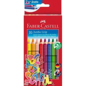 Faber-Castell Jumbo Grip - Pastelky - papierová krabička 10 ks (280922)