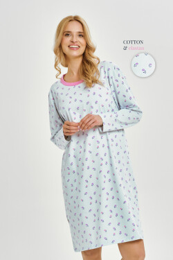 3447 NOČNÁ KOŠEĽA YOLANDA M-XL Modrá XL