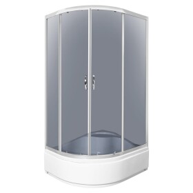 KERRA - Sprchová kabína Katia 100x80 (pravá s vaničkou) 5907548108517