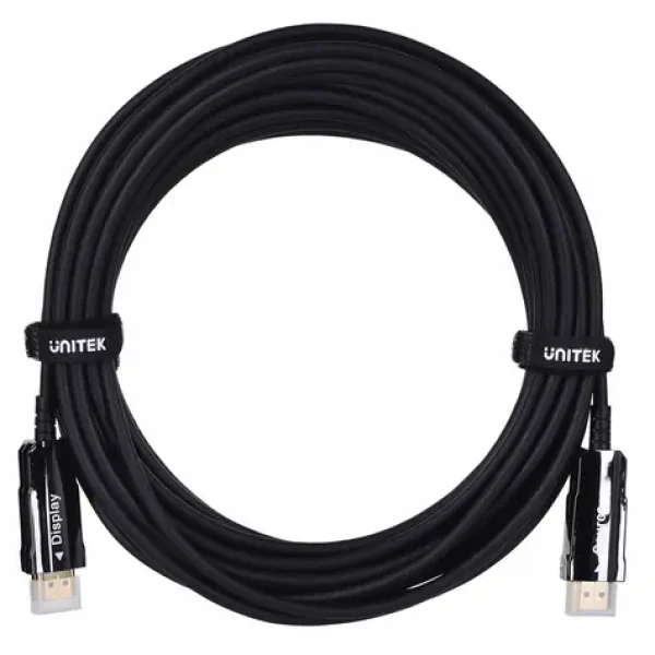 Unitek HDMI 2.0 AOC 10 m čierna / Kábel optický / 4K 60Hz (C11072BK-10M)