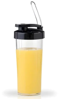 Trebs Téglik na pitie Smoothie-to-go čierny / Téglik na pitie / 450 ml / pre Comfortjuicer (99242)