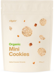 Vilgain Mini Cookies BIO – slaný karamel s mandľami 100 g