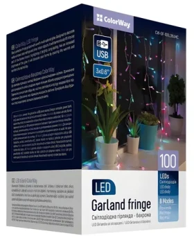 Colorway LED girlanda viacfarebná