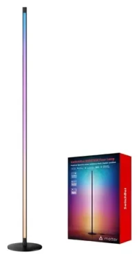 SwitchBot Floor Lamp RGBICWW / Inteligentná stojaca lampa / Bluetooth / Wi-Fi / Matter / RGBIC (W1702101)