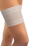 Dámske vzorované ochranné pásky na stehná Thigh Bands WZ.2 - Sesto Senso 65-70 cm béžová