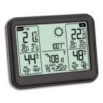 TFA 35.1141.01 MEMO šedá / Meteostanica / DCF-77 / bezdrôtový snímač 60 m / vlhkomer
