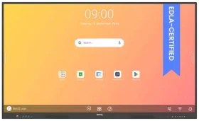 75" BenQ RE7504A / Interaktívny panel / 4K UHD / 8GB RAM / 64GB ROM / Android 14 / 40 dotykových bodov (9H.FANTK.DE4)