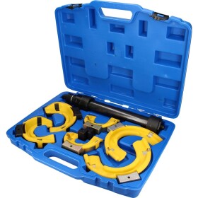Sada pružinových kompresorov, 15 kusov, s ochrannými plastovými vložkami Brilliant Tools BT651200; BT651200