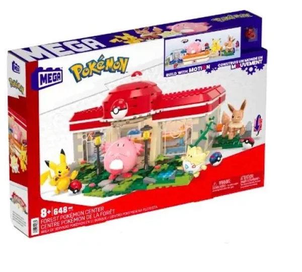 Mattel HNT93 Mega Bloks - Pokemon - Lesné centrum