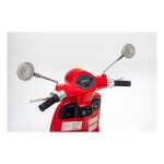Mamido Detský elektrický skúter Vespa ROMA červený