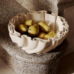 Ferm Living Keramická misa Dedali Off-white