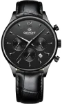 Giewont GW6310-A1 čierne / Pánske hodinky / Chronograph / Zafírové sklo (GW6310-A1)