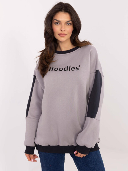 Mikina EM BL 983.10X svetlo šedá jedna velikost