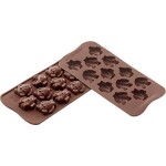 Silicone mold na čokoládu – veľkonočné zvieratká - Silikomart - Silikomart