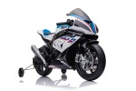 Mamido Detská elektrická motorka BMW HP4 Race JT5001 biela