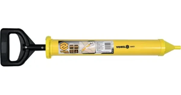 Vorel Výtlačná škárovacia pištoľ špicatá hubica / Vytlačovacia pištoľ / Tryska 10 mm / Dĺžka 660 mm (TO-04451)