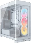 Corsair FRAME 4500X LX R RGB iCUE LINK biela / E-ATX / 2x USB-A / 1x USB-C / 3x 120mm / bez zdroja / priehľadná bočnica (CC-9011317-WW)