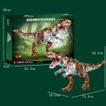 Mamido Stavebné kocky sada mega figúrka 2111 dielikov dinosaurus rex gigant