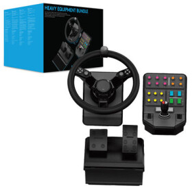 Logitech G Saitek Farm Sim Controller / volant s pedálmi pre Farming Simulator / PC (945-000062)