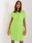 Dámske šaty 8724 dress.12 pea green - FPrice S/M