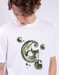 Carhartt WIP S/S Solar Chrome C-Logo T-Shirt White L