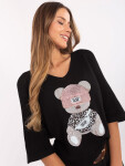 Jumper MI SW 2102.14 čierny jedna velikost