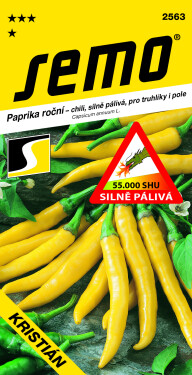 SEMO Paprika ročná Kristián chili žltá