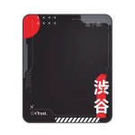 Trust GXT 715 Chair mat Japan Print čierno-červená / Protišmyková podložka pod stoličku / 1200x990 mm (26050)