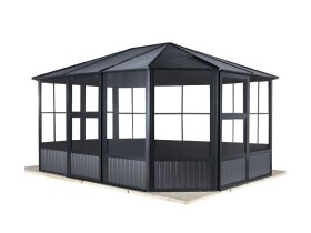 Sojag Charleston 12x15 384x489x281 cm sivá