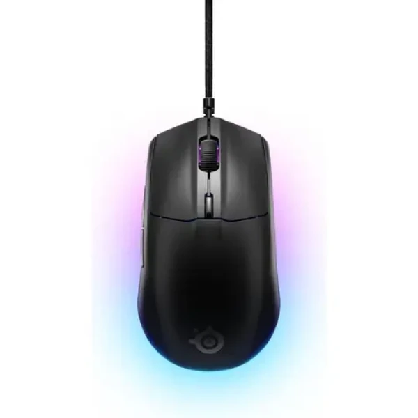 SteelSeries Rival 3 Gen 2 čierna / Herná myš / optická / 8500DPI / USB-A / 2m / 6 tlačidiel (484907)