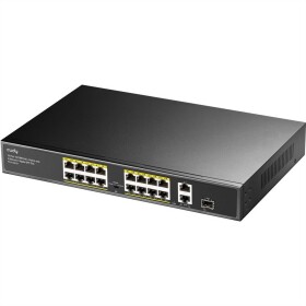 Cudy Cudy FS1018PS1 switch di rete Fast Ethernet (10/100) Supporto Power over Etherne sieťový switch 7200 MBit/s; FS1018PS1