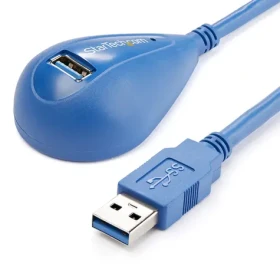 StarTech USB-A modrá / Predlžovací kábel / USB 3.0 / 5 Gbps / 1,5 m (USB3SEXT5DSK)